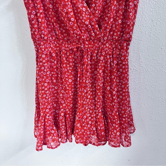 Trixxi daisy floral faux bodice romper - Picture 5 of 7